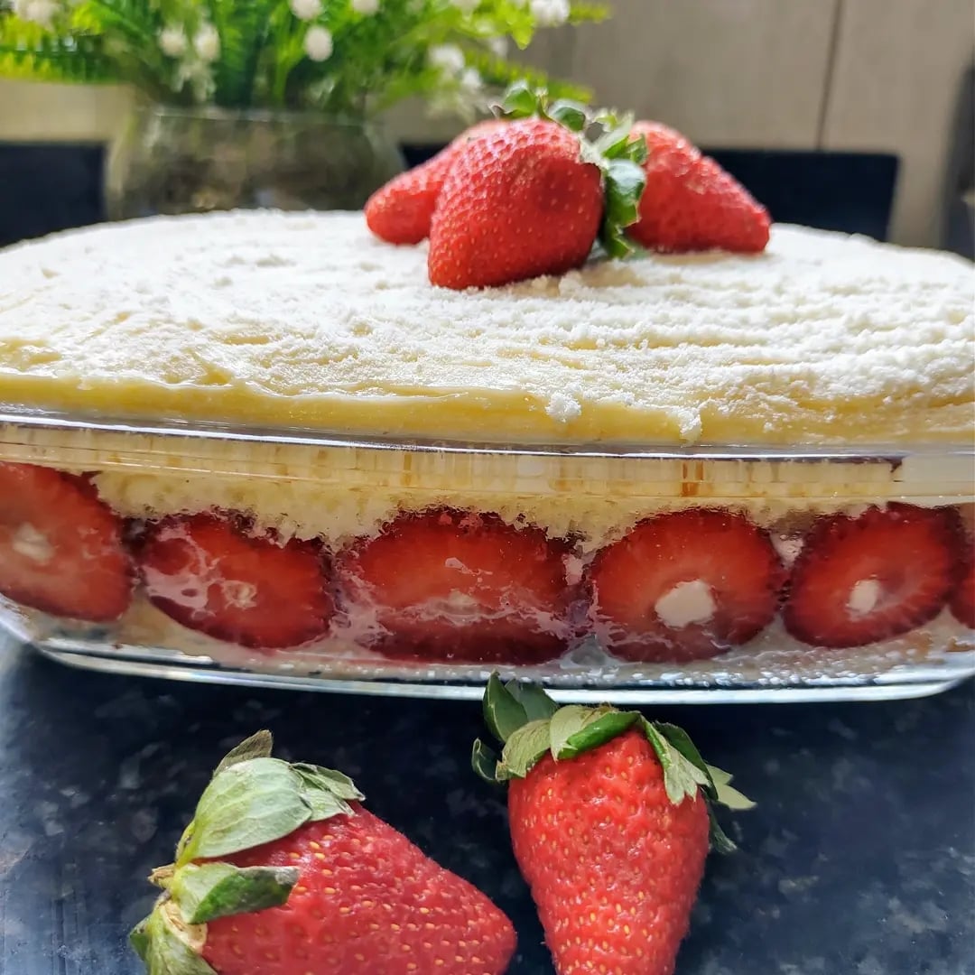 Photo of the Iced cake on platter – recipe of Iced cake on platter on DeliRec