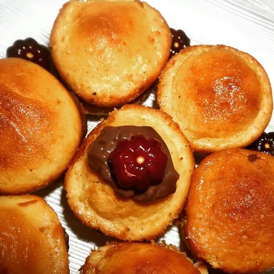 Recipe of Fried cookies with chocolate filling on the DeliRec recipe website