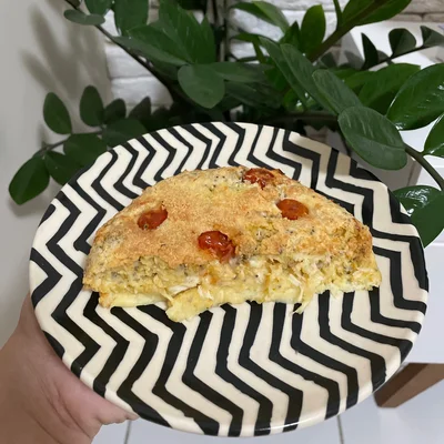 Recipe of Tapioca, chicken and chia pie on the DeliRec recipe website