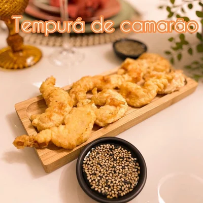 Receita de Tempurá de camarão  no site de receitas DeliRec