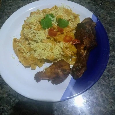 Recipe of chicken thighs on the DeliRec recipe website