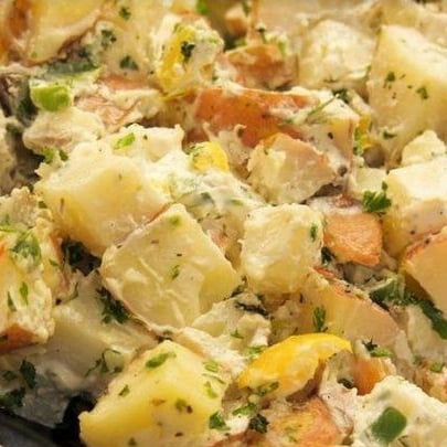 Foto da Salada de Batata Alemã - receita de Salada de Batata Alemã no DeliRec