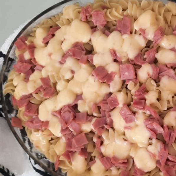 Photo of the Macaroni stuffed with cheese and ham – recipe of Macaroni stuffed with cheese and ham on DeliRec