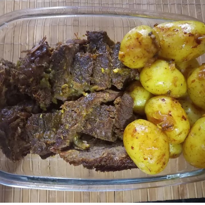 Photo of the Roasted ribeye with browned potatoes in butter – recipe of Roasted ribeye with browned potatoes in butter on DeliRec