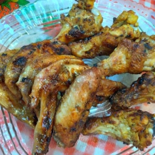 Photo of the Roasted chicken thighs and wings – recipe of Roasted chicken thighs and wings on DeliRec
