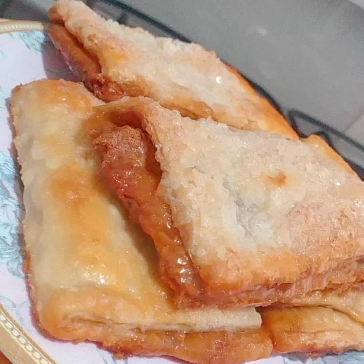 Photo of the Puff pastry with apple filling – recipe of Puff pastry with apple filling on DeliRec
