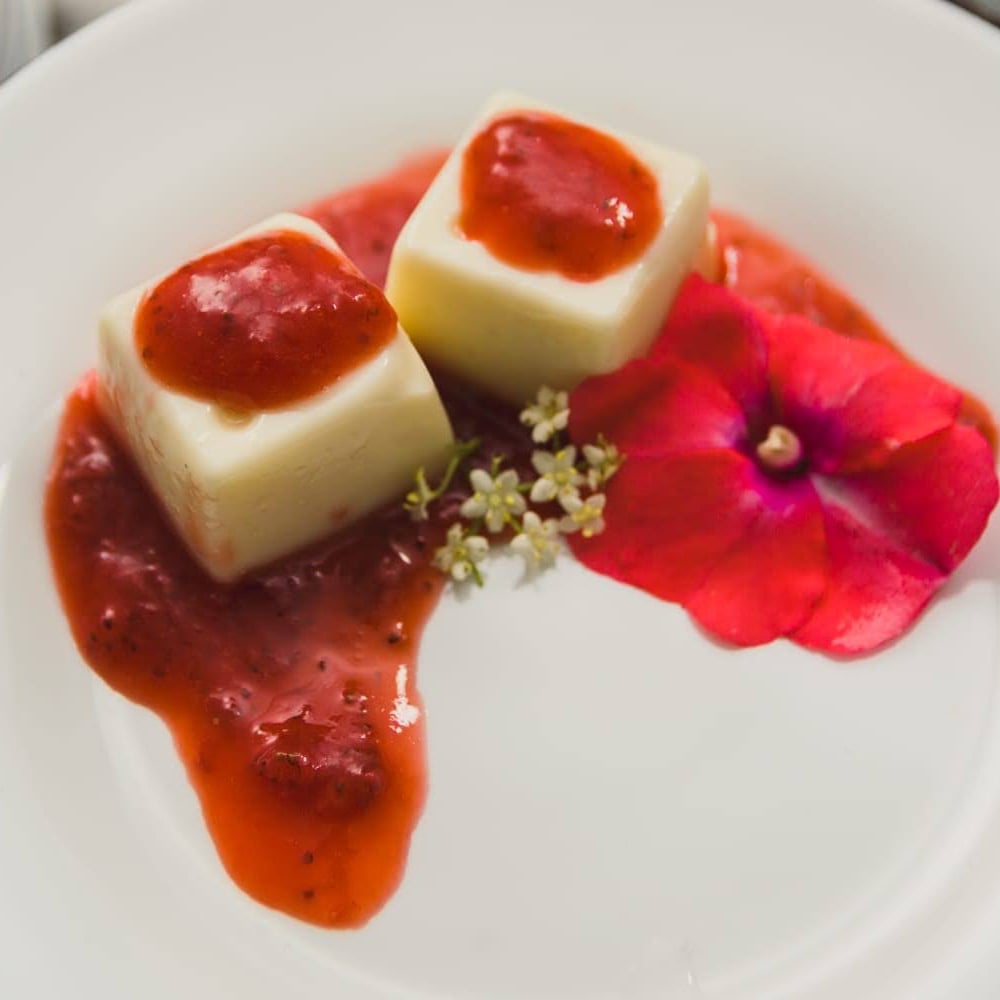 Photo of the cubed panna cotta – recipe of cubed panna cotta on DeliRec