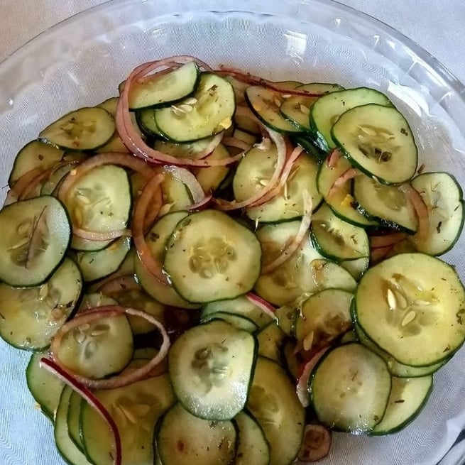 Foto da Salada de pepino  - receita de Salada de pepino  no DeliRec