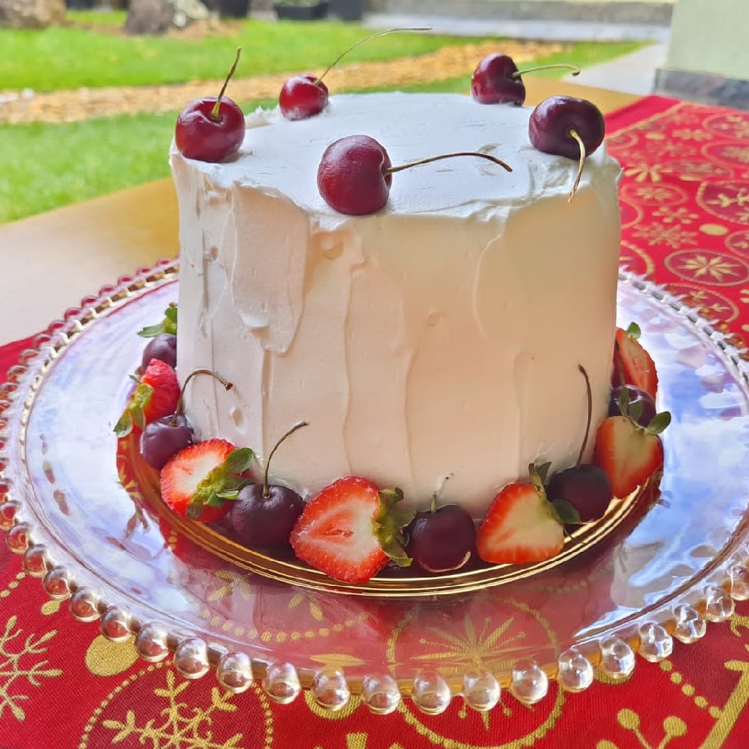 Photo of the Ice cream cake with fruits – recipe of Ice cream cake with fruits on DeliRec