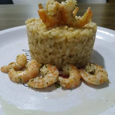 Recipe of Shrimp risotto 😋🍤 on the DeliRec recipe website