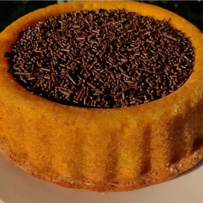 Foto da Bolo de cenoura com cobertura de chocolate - receita de Bolo de cenoura com cobertura de chocolate no DeliRec