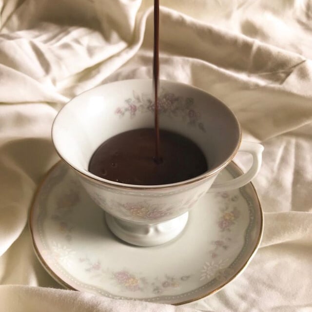 Foto da chocolate quente cremoso - receita de chocolate quente cremoso no DeliRec