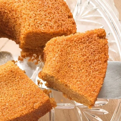 Recipe of vegan cornmeal cake on the DeliRec recipe website