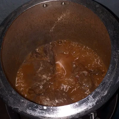 Recipe of boiled sun meat on the DeliRec recipe website