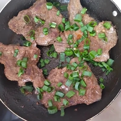 Recipe of Fried beef steak on the DeliRec recipe website