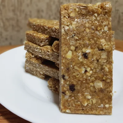 Recipe of Homemade, oven-free protein bar on the DeliRec recipe website