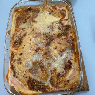 Recipe of bolognese lasagna on the DeliRec recipe website
