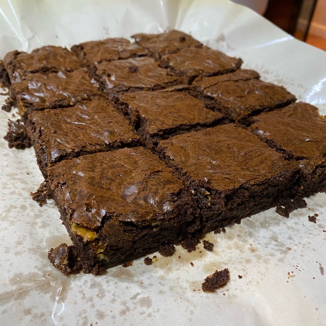 Foto da Brownie triplo chocolate - receita de Brownie triplo chocolate no DeliRec