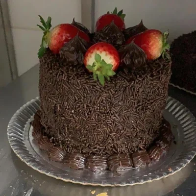 Recette de Gâteau au chocolat avec fraise sur le site de recettes DeliRec