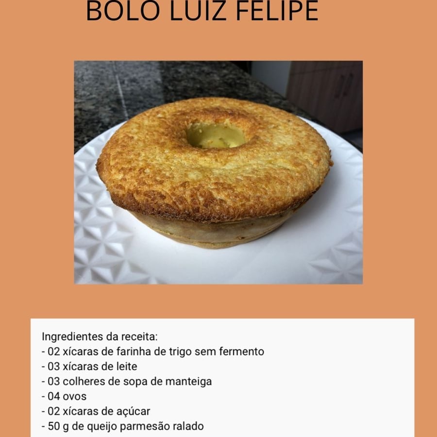Photo of the Luiz Felipe cake – recipe of Luiz Felipe cake on DeliRec