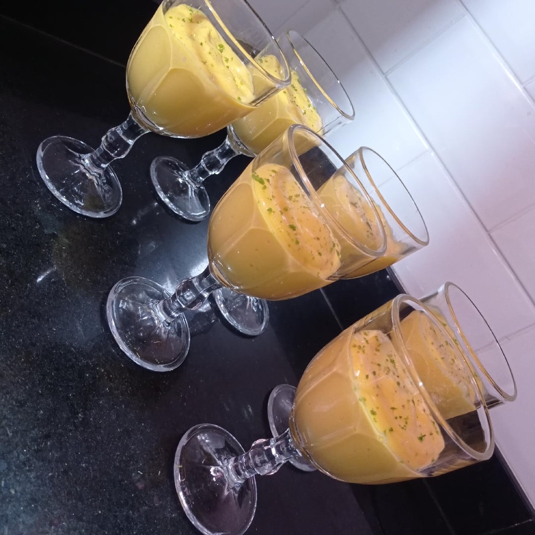 Photo of the mango refreshing cream – recipe of mango refreshing cream on DeliRec