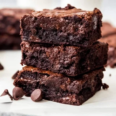Receta de bandeja de brownie en el sitio web de recetas de DeliRec