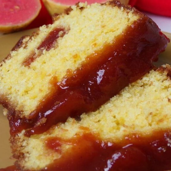 Photo of the Cornmeal cake w / guava ☕ – recipe of Cornmeal cake w / guava ☕ on DeliRec