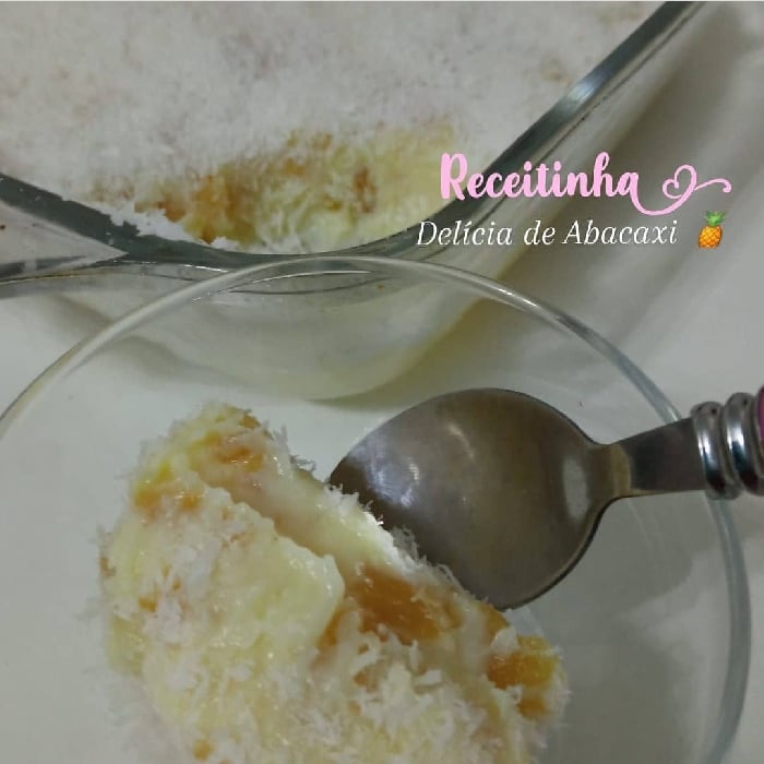 Foto da Delícia de Abacaxi 🍍  - receita de Delícia de Abacaxi 🍍  no DeliRec