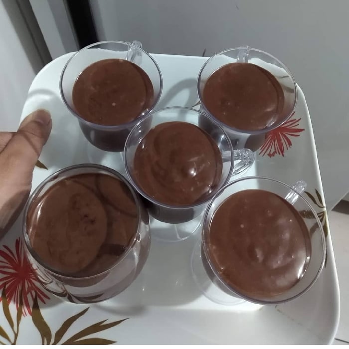 Photo of the 3 ingredient chocolate mousse – recipe of 3 ingredient chocolate mousse on DeliRec
