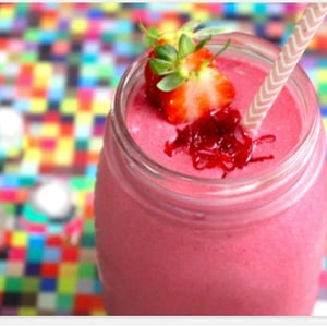 Strawberry Smoothie
with beetroot