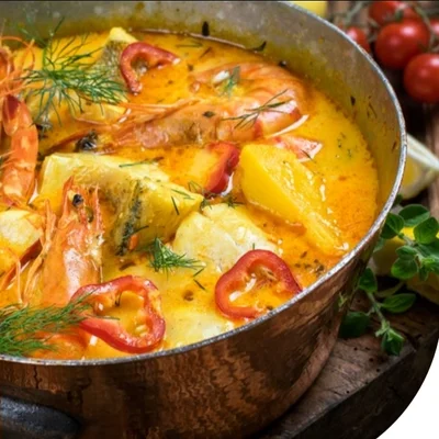 Recette de Moqueca de poisson et de crevettes sur le site de recettes DeliRec