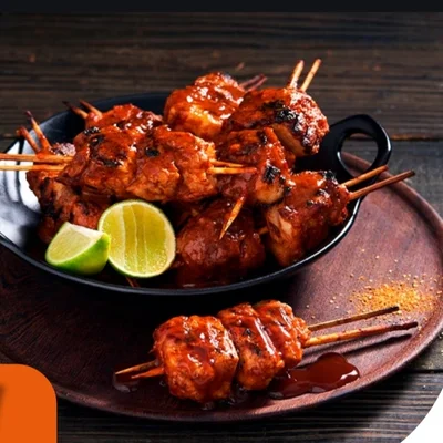 Recipe of Fish Skewer with Spicy Smoked Touch on the DeliRec recipe website