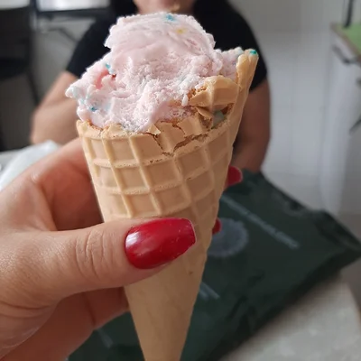 Recipe of Homemade strawberry ice cream 🍓 on the DeliRec recipe website