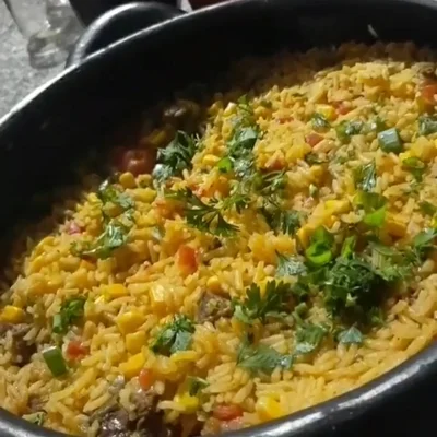 Recipe of Rice with Calabreza 😊 on the DeliRec recipe website