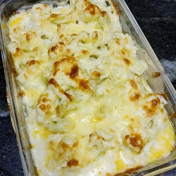 Photo of the Cauliflower au gratin with different white sauce – recipe of Cauliflower au gratin with different white sauce on DeliRec