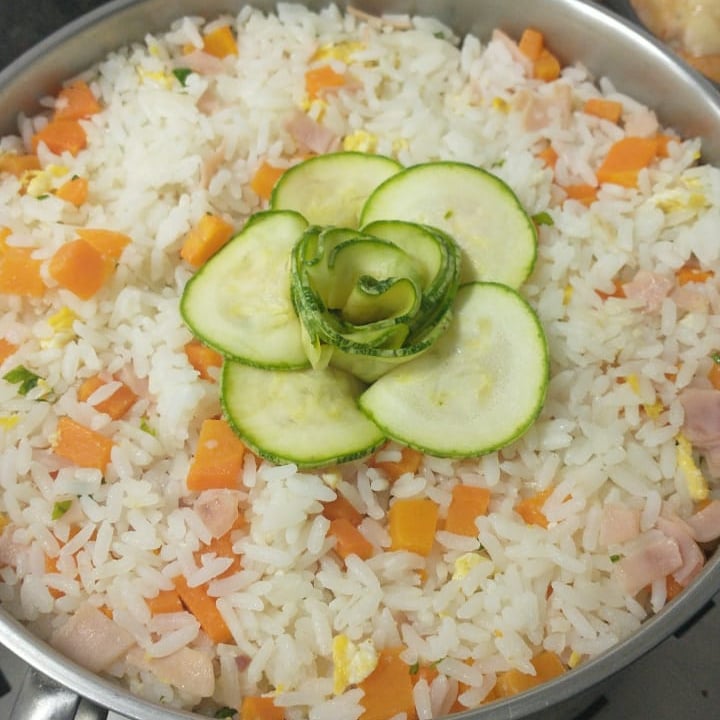 Photo of the Practical and easy Yakimeshi rice – recipe of Practical and easy Yakimeshi rice on DeliRec