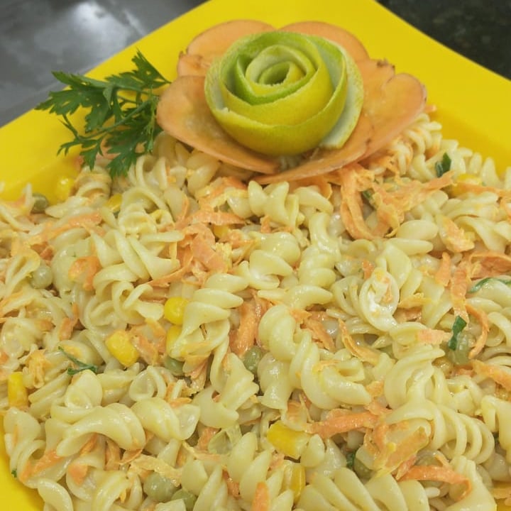 Photo of the macaroni with vegetables – recipe of macaroni with vegetables on DeliRec