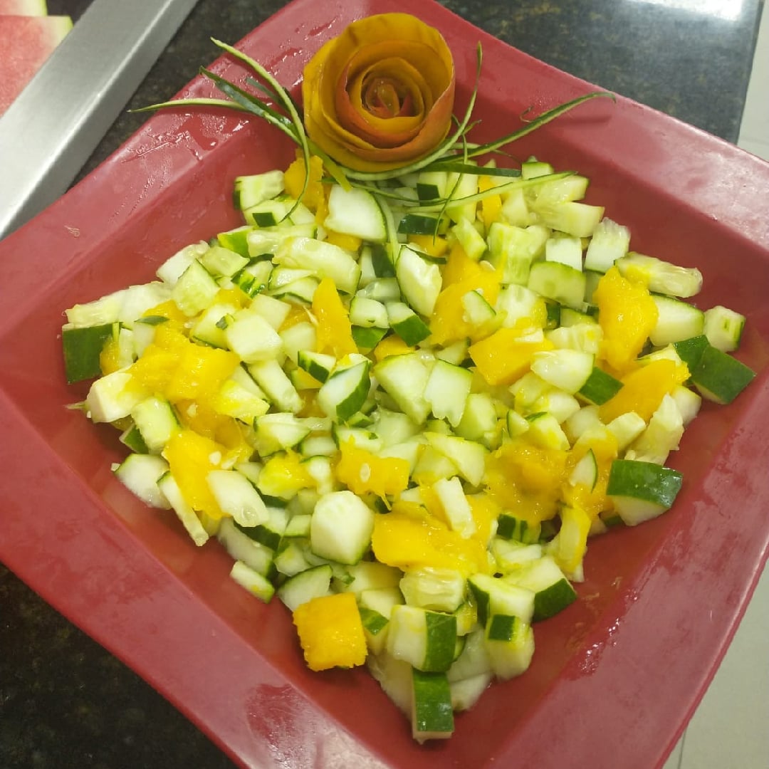 Photo of the Easy and quick refreshing cucumber and mango salad – recipe of Easy and quick refreshing cucumber and mango salad on DeliRec