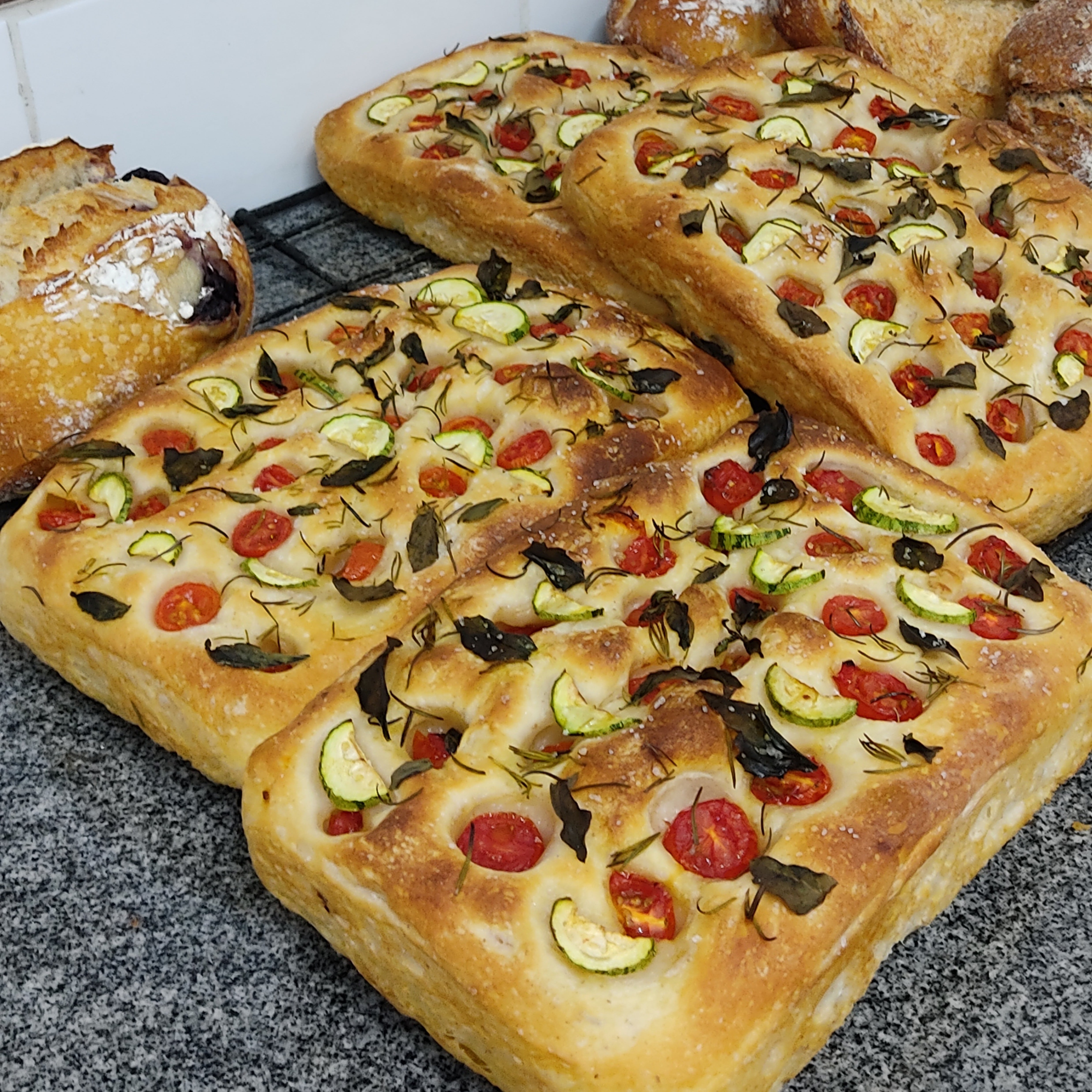 Photo of the Naturally Fermented Focaccia – recipe of Naturally Fermented Focaccia on DeliRec