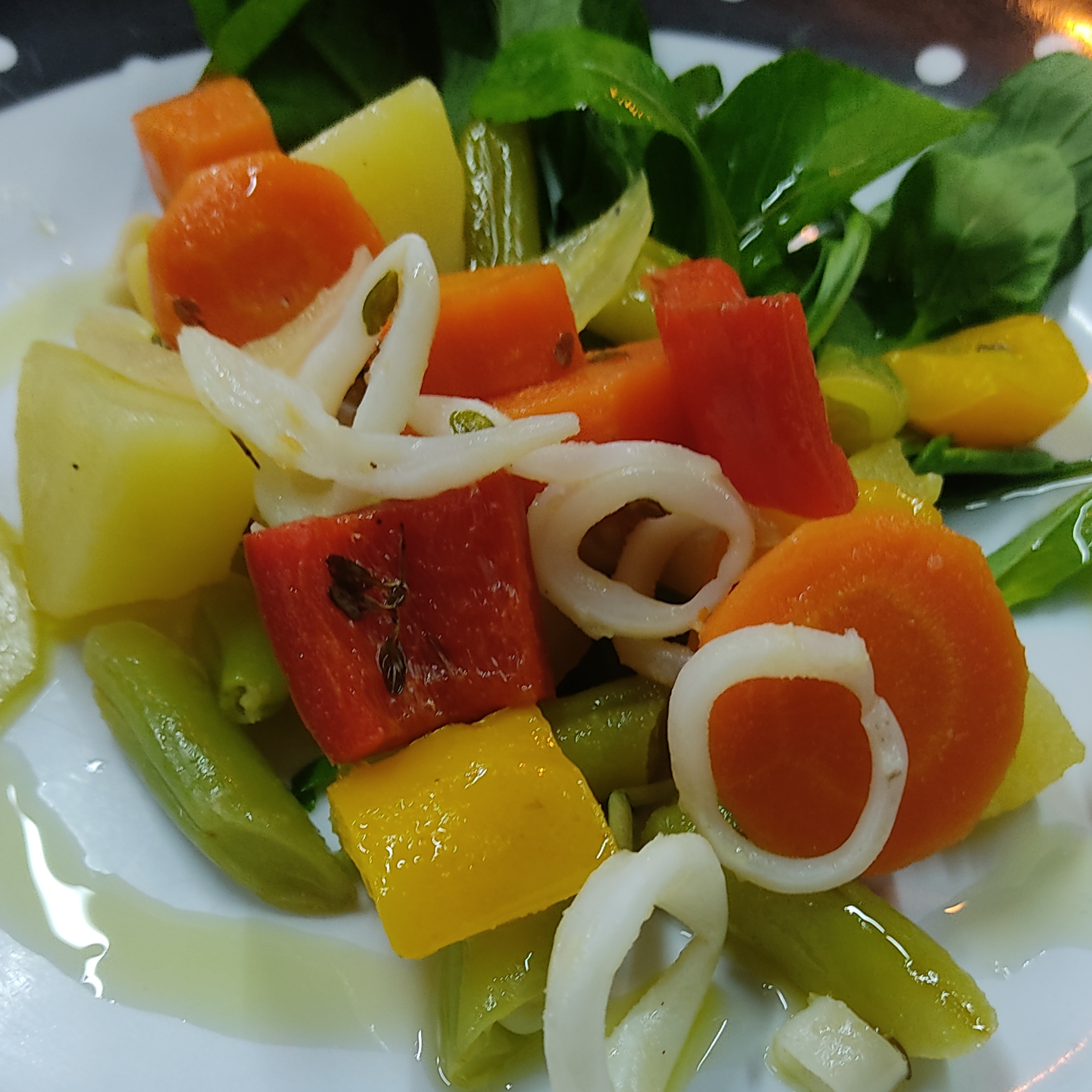 Photo of the Salad with squid rings – recipe of Salad with squid rings on DeliRec