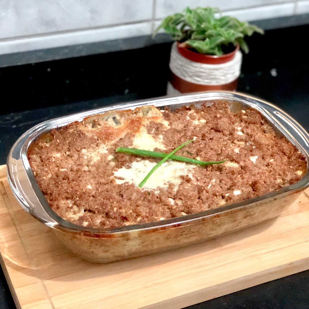 Photo of the Oven kibbeh stuffed with cottage cheese – recipe of Oven kibbeh stuffed with cottage cheese on DeliRec
