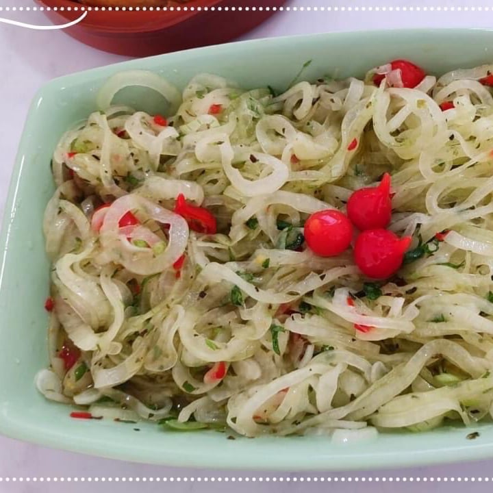 Photo of the BBQ onion salad – recipe of BBQ onion salad on DeliRec