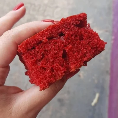 Recipe of red velvet cake dough on the DeliRec recipe website