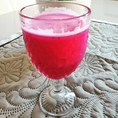 Recipe of pitaya juice on the DeliRec recipe website