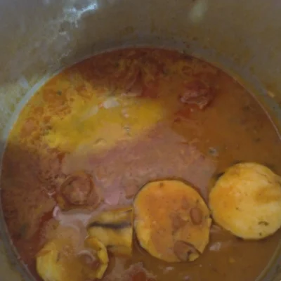 Recipe of beans with yam on the DeliRec recipe website