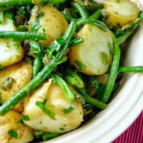 Photo of the Potato salad with green beans. – recipe of Potato salad with green beans. on DeliRec