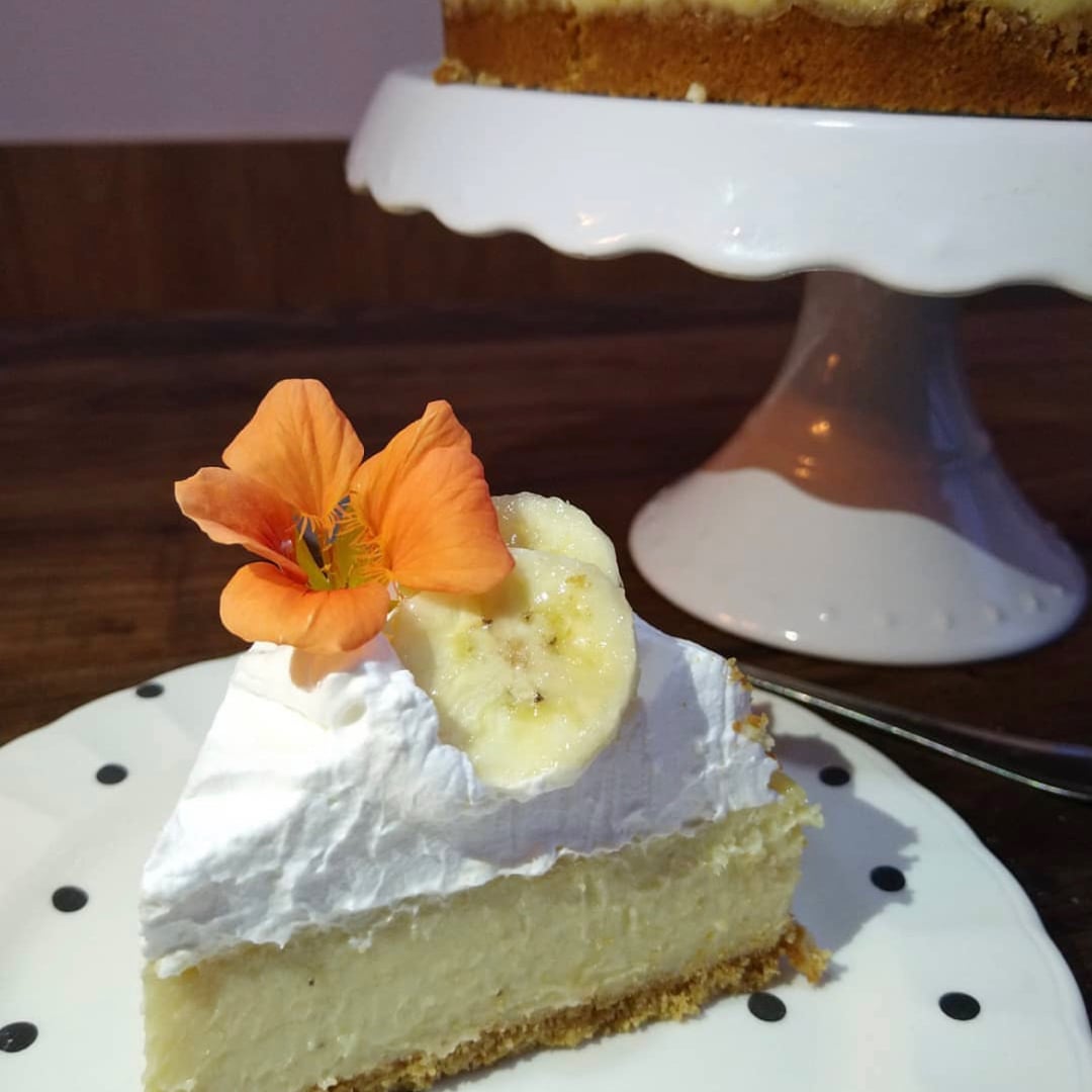 Foto da Cheesecake de Banana - receita de Cheesecake de Banana no DeliRec