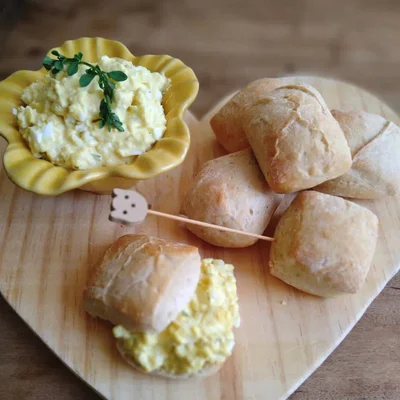 Recipe of egg pâté on the DeliRec recipe website