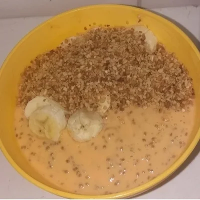 Recipe of yogurt with chestnuts on the DeliRec recipe website