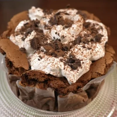 Recipe of chocolate cloud cake on the DeliRec recipe website